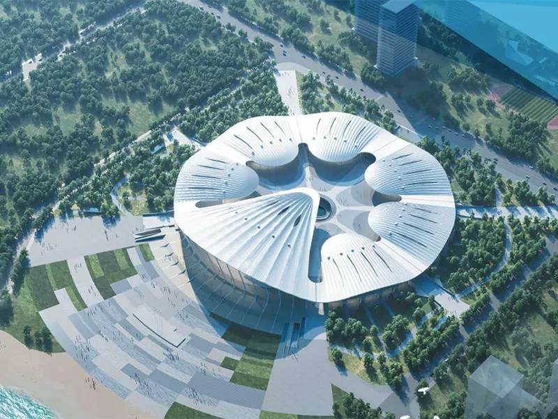 स्टील स्ट्रक्चर एक्झिबिशन हॉल जलद बांधकाम आणि प्रीमियम व्हिजिटरचा अनुभव कसा देतो?